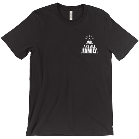 We Are All Family Pyramid Tee